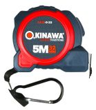 Рулетка измерительная 5м x 32мм, двустороннее полотно OKINAWA SHORT