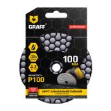 Круг алмазный гибкий шлифовальный P100 GRAFF