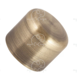 Заглушка D25 Закругленная Антик (2шт)