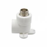 Уголок комбинированный с креплением  d25х1/2" НР ППР