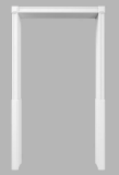 Арка  СOSCA Ариа лам. Белый 2100х800-1200х200мм