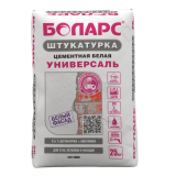 Штукатурка цементная Боларс Универсаль белая 25кг (48)