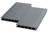 Террасная доска ДПК СЕРЫЙ Тёмная ALTAY DECKING 4000х150х24