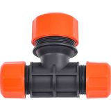 Тройник цанговый "ЖУК", 1/2" - 1/2" - 3/4"