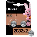 Элемент питания Duracell литиевый CR2032-2BL