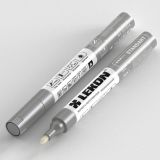 Маркер с нитроэмалью 4мм Серебро LEKON Standart/144