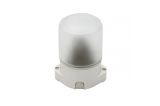 Светильник для бани сауны НББ 01-60-001 белый IP54,60W (до +125С) прямое пласт. основание