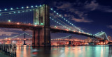 3D Фотообои "Бруклинский мост" на флиз.осн. (300см*240см) (Песок)