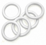 Кольцо Пластик 28мм Белое  (10шт)
