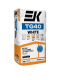 Штукатурка гипсовая ЕК TG40 WHITE 30кг белая (45)