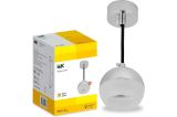 Светильник 4012 подвесной GX53 хром IEK