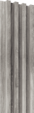 Панель реечная LEGNO Санторини серый (2900х166х24,1 мм)/8