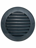 Решетка вентиляционная Ø125   AOzS 125 графит