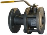 Кран шаровый фланцевый 11с67п из ст.20 DN 65/50 (PN16)