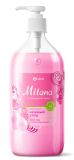 Крем-мыло жидкое Milana с дозатором 1л "Fruit bubbles" ЧЗ