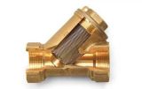Фильтр сетчатый латунный ДУ25(1") косой STI