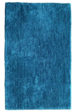 Коврик для ванной комнаты микрофибра,  50*80 см, SHINY голубой