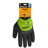 Перчатки ЛЕДОРУБ Плюс утепленные акриловые, вспененное латексное покрытие, 10(XL), Fiberon/60
