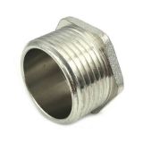 Заглушка латунная ДУ40 (1 1/2") НР