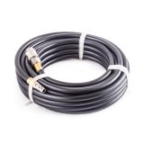 Шланг воздушный резиновый маслостойкий с фитингами Rapid, 20 бар, 9х15 мм, 10м. AERO