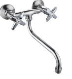 Смеситель для кухни STR02 (Хром) Star VODA настенный