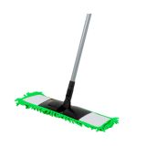 Швабра для пола Рыжий кот Mop Clean Лапша, насадка микрофибра, 41 x 12 см, рукоятка 110 см