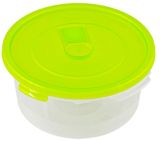 Контейнер для СВЧ СМАЙЛ 0,8л круглый с клапаном