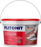 Затирка для плитки PLITONIT Colorit Premium биоцидная 02 белый 2 кг ведро