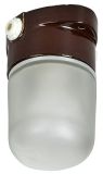 Светильник НПБ 450-2 IP54 60Вт коричневый GENERICA