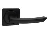 Ручка дверная PALIDORE А-375 Black (170 мм. квадрат металл) черная