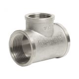 Тройник латунный переходной ДУ25-20-25 (1"-3/4"-1") в/в/в STI